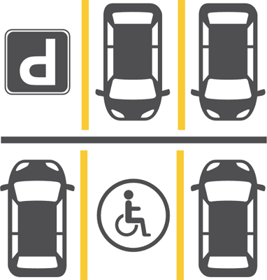 공영주차장 안내 사진